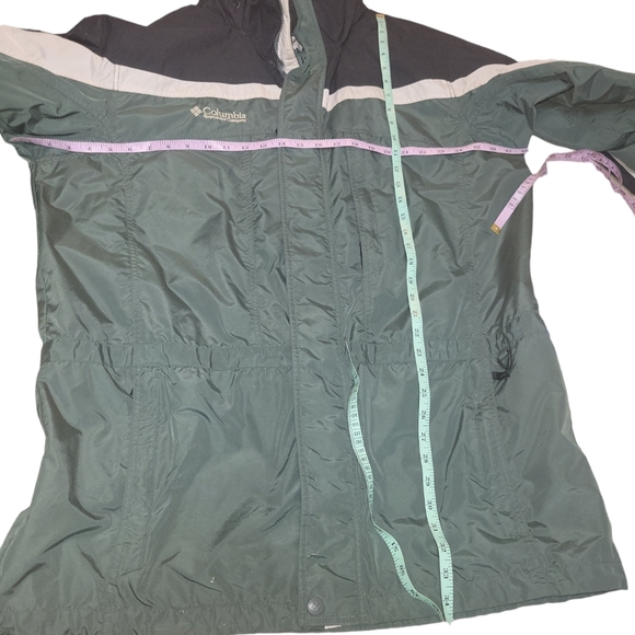 Vintage Columbia CORE Interchange LT men's tall Forest Green - Picture 4 of 4